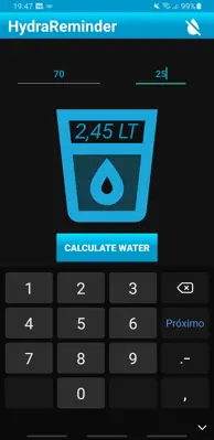 HydraReminder android App screenshot 1