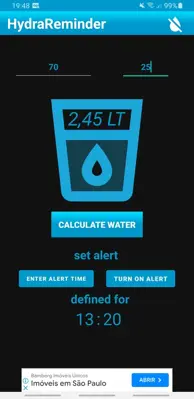 HydraReminder android App screenshot 2